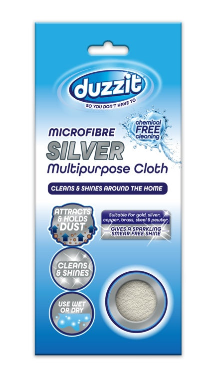 Duzzit Microfibre Silver Polishing Cloth