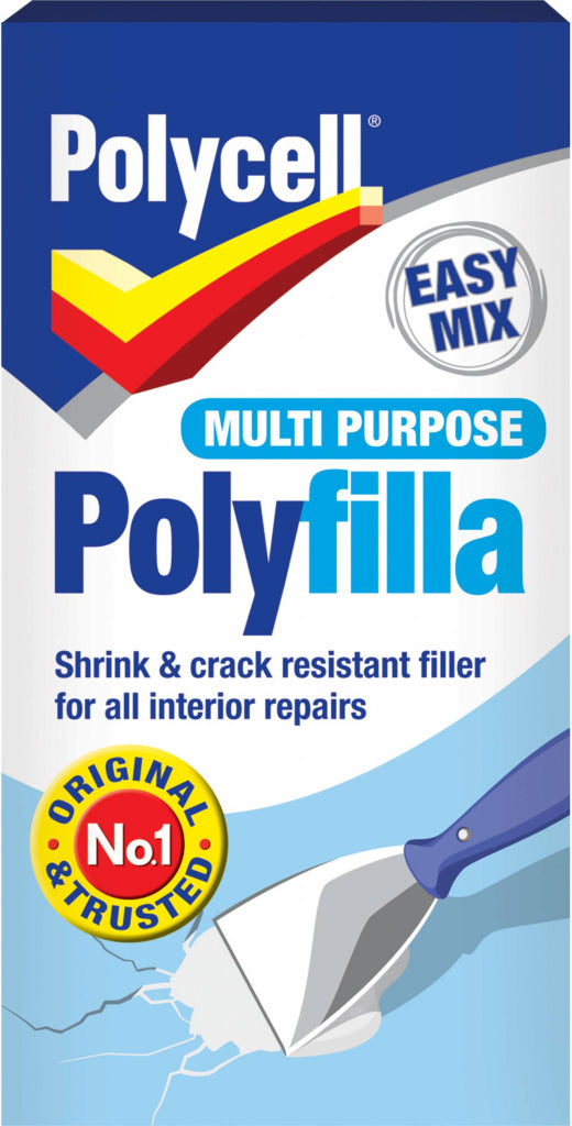 Polycell Polyfilla Multi Purpose White Powder Filler 450g