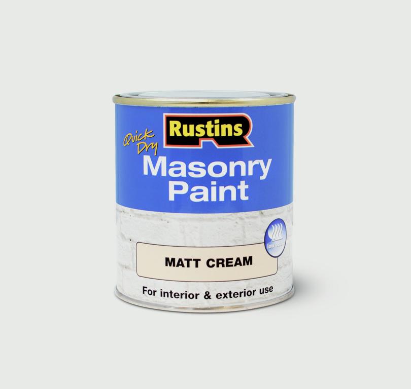 Rustins Masonry Paint 250ml colour options