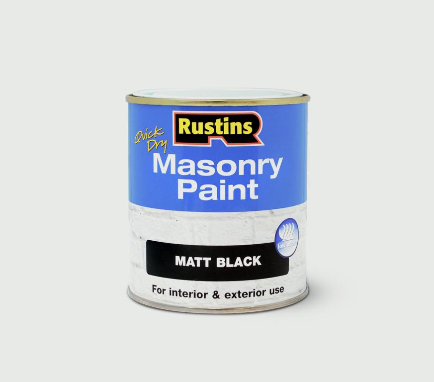 Rustins Masonry Paint 500ml with colour options