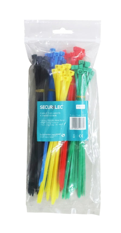 Securlec Cable Ties Assorted