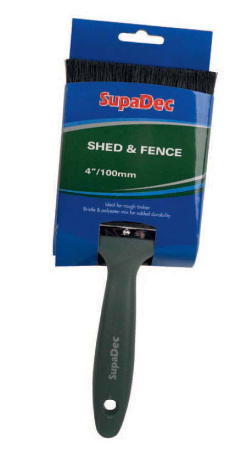 SupaDec Shed & Fence Brush 4"/100mm