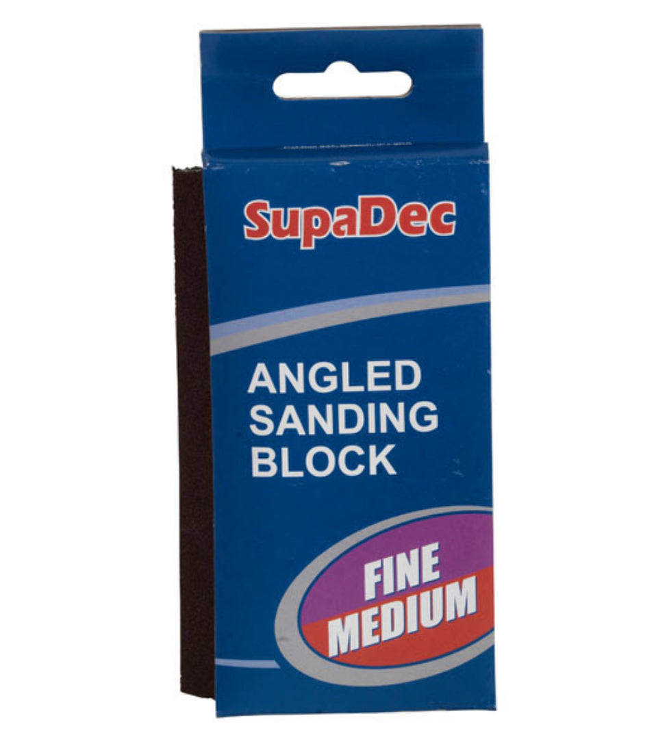 SupaDec Angled Sanding Block